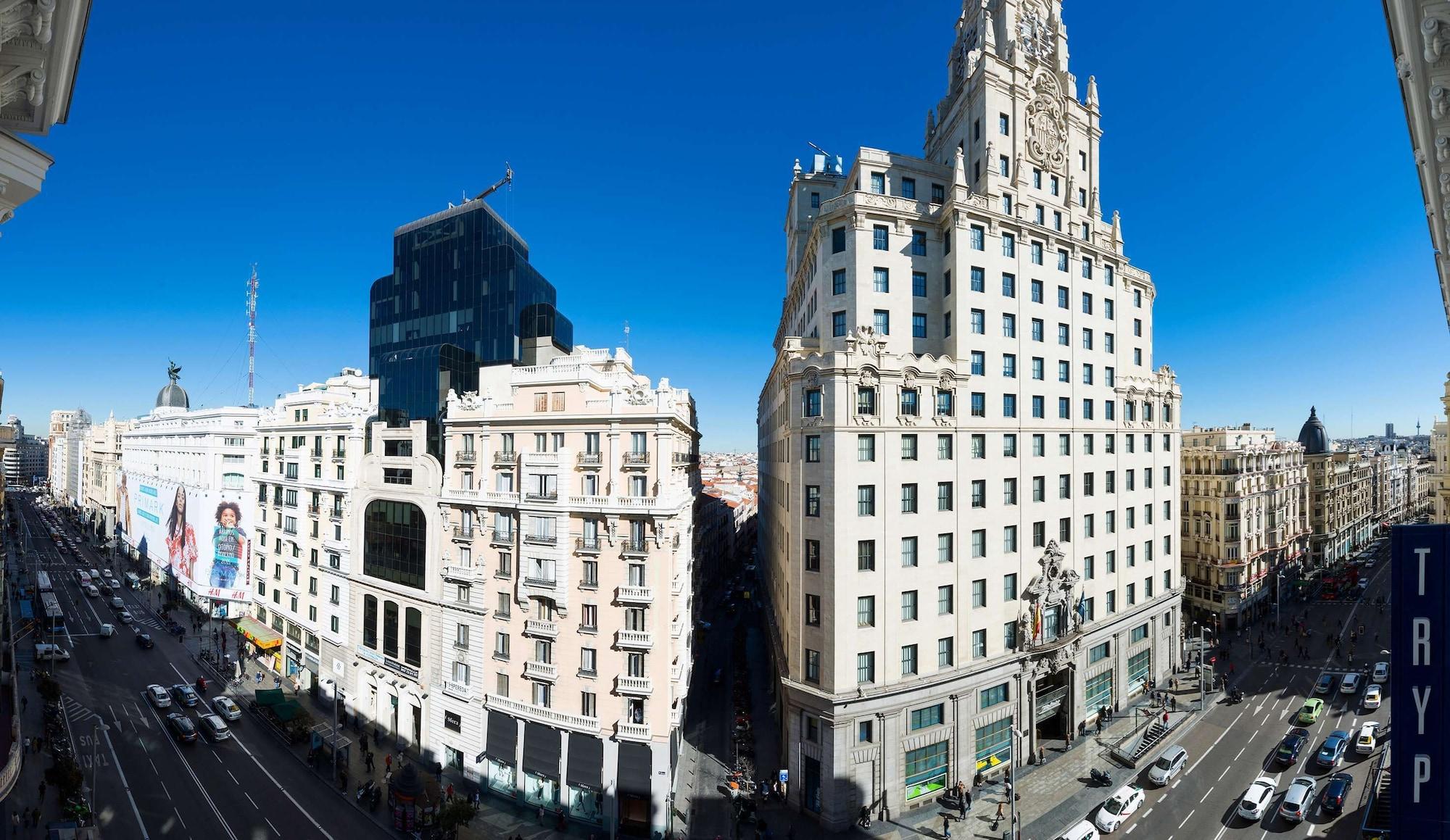 Hotel Madrid Gran Via 25, Affiliated By Melia Zewnętrze zdjęcie